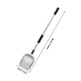 thumbnail image 2 of FESTFENDS Recogedor Reutilizable Para Arena De Con Y Mango Extendido Plata, 2 of 7