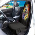 thumbnail image 3 of POLERO Watercolor Panda Flower Car Front Seat Mat Cushion, Waterproof Terry Cloth Seat Cover, Universal for SUVs, Trucks, Vans and Daily Use, 3 of 7