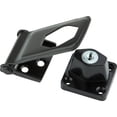 thumbnail image 1 of Cerradura con llave National Hardware, acero negro, 9 cm de largo, 1 paquete, 1 of 2
