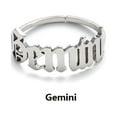 thumbnail image 1 of EGNMCR Rings Twelve English Letter Opening Stainless Steel stud earring, 1 of 2