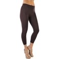 thumbnail image 6 of ToBeInStyle Womens Footless Classic Seamless Style Elastic Microfiber Lightweight Stretch Leggings, 6 of 7