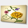 thumbnail image 3 of Design Art - Illustration de Fleurs et de Feuilles, 3 of 4