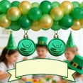thumbnail image 2 of Outoloxit St. Patrick's Day Decorations, 2-Pack Mini Green & Gold Hat Coin Pendants for Party, Leprechaun Shamrock Party Favors, Prizes and Home Decoration, 2 of 5