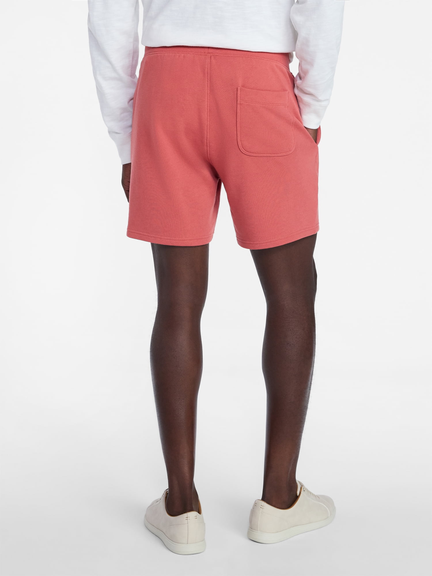 George Men's Washed Terry Shorts 8", Size S-3XL