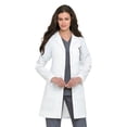 thumbnail image 1 of Landau Relaxed Fit 3-Pocket 4-Button Full-Length Lab Coat for Women 3155, 1 of 1