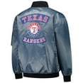 thumbnail image 3 of Men's Profile Gray Texas Rangers Big & Tall Full-Zip Bomber Jacket, 3 of 3