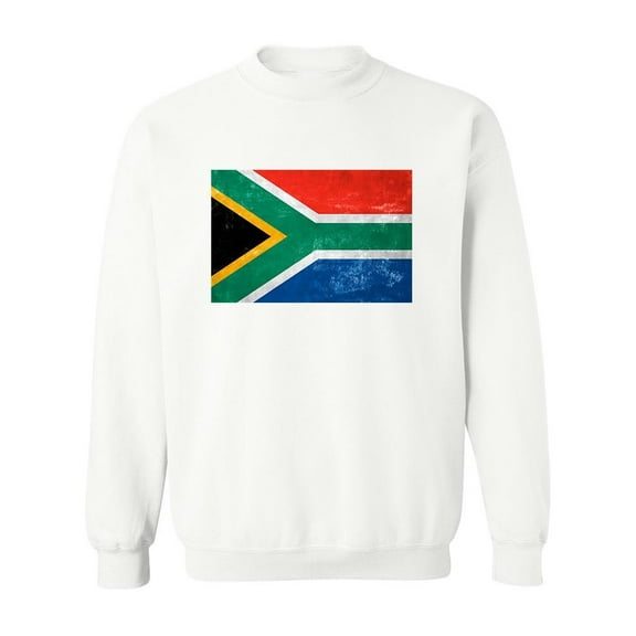 South African Flag Design. Sweatshirt Men -Image by Shutterstock, Male Small