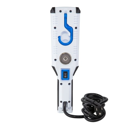 HART LED Plug-in Trouble Light, Magnetic, Swivel Hook, In Handle AC Outlet, 6' Cord, 1500 LM