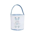 thumbnail image 2 of Rewenti Easter Bunny Decorative Gift Bags Food Bags Candy Bags Handheld Storage Baskets Canvas Storage Bags, 2 of 5
