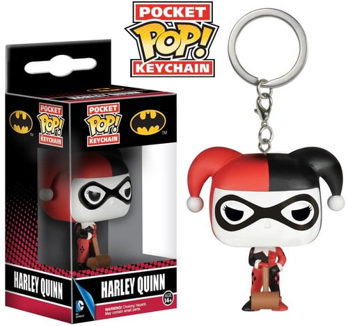 FUNKO POCKET POP! KEYCHAIN: DC COMICS - HARLEY QUINN - Walmart.com
