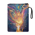 thumbnail image 2 of HELLHERO Polyester Book Cover Sleeve Pouch for Librarian Storage & Portability with Handle Easy Carry Book Case Book Storage Bag for Textbook Paperbacks, 2 of 8
