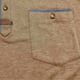 thumbnail image 5 of pstuiky camisetas de hombre, Blusa de manga corta con cuello vuelto, bolsillos y botones de colores lisos para hombre camisetas de hombre s, 5 of 8