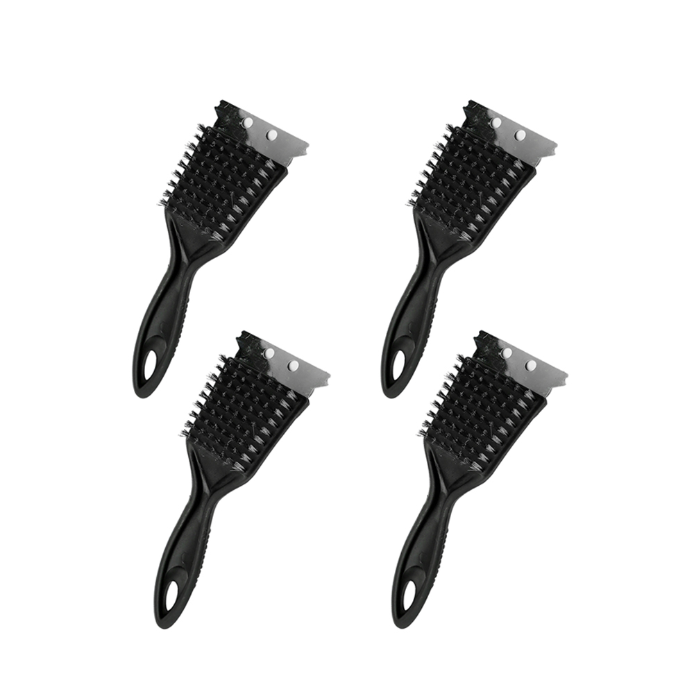 DeeCozy 4 Pieces Grill Brush Set Grill Cleaner Brush with Scraper