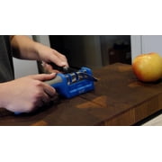 DMT Eversharp Three Stage Knife Sharpener / Coarse / Fine & X-Fine Sharpening / Ergonomic & Easy To Use Sharpener