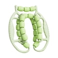 thumbnail image 3 of koolsoo Rouleau de Massage Équipement de Musculation Pince Circulaire pour Coudes Jambes Mollets Vert, 3 of 9