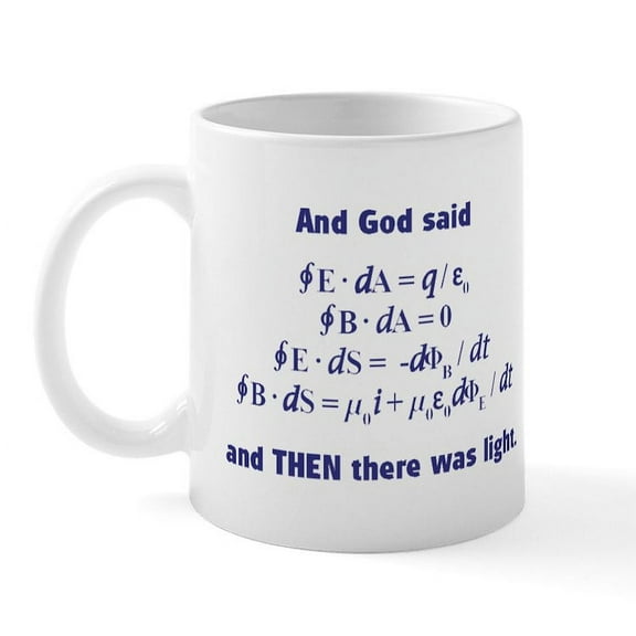 CafePress - And God Said Mug - 11 oz Ceramic Mug - Novelty Coffee Tea Cup