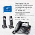 thumbnail image 3 of Panasonic KXTGF872B Corded/Cordless Phone, 3 of 5