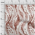 thumbnail image 2 of oneOone Cotton Cambric Brown Fabric Abstract Sewing Craft Projects Fabric Prints By Yard 56 Inch Wide, 2 of 4