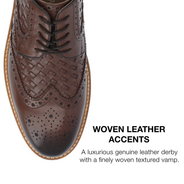 Thomas & Vine Mens Radcliff Tru Comfort Foam Lace-up Woven  display picture 2