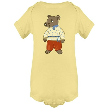 

Bear With Clothing Bodysuit Infant -Image by Shutterstock Newborn