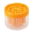 thumbnail image 1 of Moldes para helado de plástico, molde para helado de fácil liberación con cubierta, enrejado para hielo, paleta reutilizable para hacer hielo, 1 of 5
