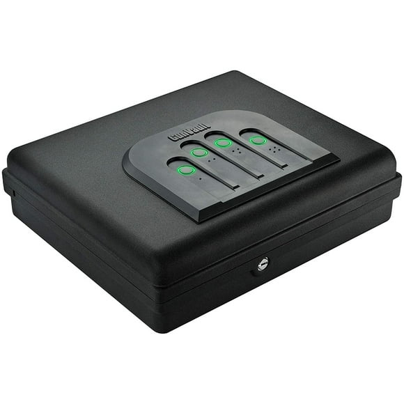 GunVault MicroVault XL Electronic Steel Handgun and Valuables Lock Box Safe