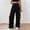 Black, variant on Casual Sweatpants for Women Leopard Print Block Side, Striped Wide Leg Leopard Print Track Pants Women's Corduroy Casual Pants with Pockets, Y2K Elastic Waist Trousers(Black,M)