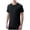 Black-tshirts shirts for men, variant on Workout Shirts for Men Quick Dry Moisture Wicking Gym Tshirts Athletic Active Short Sleeve Tees