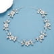thumbnail image 2 of Peineta para novia, diadema nupcial con diamantes de imitación, peineta para novia, para boda, aniversario, día de San Valentín (plata), 2 of 5