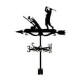 thumbnail image 2 of Veleta de Metal para Golf, jardín, veleta, indicador de dirección del viento, herramienta de medición del viento para granero, Gazebo, golfista,, 2 of 8