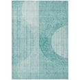 thumbnail image 2 of Addison Rugs Chantille Indoor/Outdoor Transitional Modern Teal Washable Rectangle Rug, 10' x 14', 2 of 6