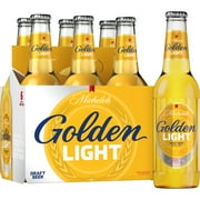 Michelob Golden Light Golden Light Draft American Lager Beer 6 pack 12 fl oz Glass Bottles 4.1% ABV