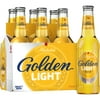 Michelob Golden Light Draft Lager Domestic Beer 6 Pack 12 fl oz Glass Bottles 4.1% ABV
