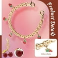thumbnail image 3 of 3 Pcs Pearl Cherry Keychains Charms Bag Replacement Extension Chain For Crossbody Bags Handle Purse Handbag Decorations Chain, Valentine's Day Birthday Wedding Favors Anniversary Gift, 3 of 6