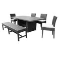 thumbnail image 1 of Belle Table de Salle à Manger Rectangulaire avec 4 Chaises 1 Banc, 1 of 2
