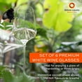 thumbnail image 3 of Stölzle Lausitz Cocoon White Wine Glass (Set of 6) - 16.5 oz Crystal Stemware for Red & White Wines, Dishwasher Safe & Lead-Free Glasses for Home Bar - Elegant Gift-Ready Collection, 3 of 7