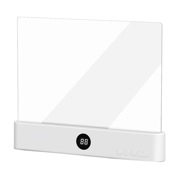 Smart LED Reading Light,Dimmable Book Lights for Reading at Night,Book Full Page Light for Reading in Bed at Night Doodleable ,Plate Lamp Full Page Lights, for Book Lovers
