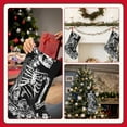 thumbnail image 7 of Sikiie Gothic Skull Floral Art Christmas Stockings,18 Inches Christmas Stockings Xmas Hanging Stockings for Family Christmas Decorations & Gifts, 7 of 7