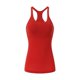 thumbnail image 1 of Chaleco de yoga largo básico de primavera y verano para mujer, ropa deportiva para correr y fitness con almohadilla para el pecho, parte superior cruzada con espalda en I para mujer, 1 of 6