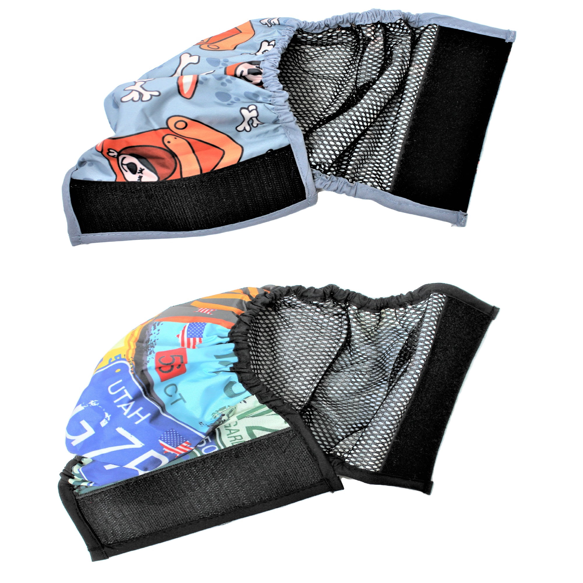 Pack – 2 Colors Waterproof Diapers Dog Belly Band With Absorbent Pad Male Wrap Reusable Sz XXXL (waist 20" - 27")