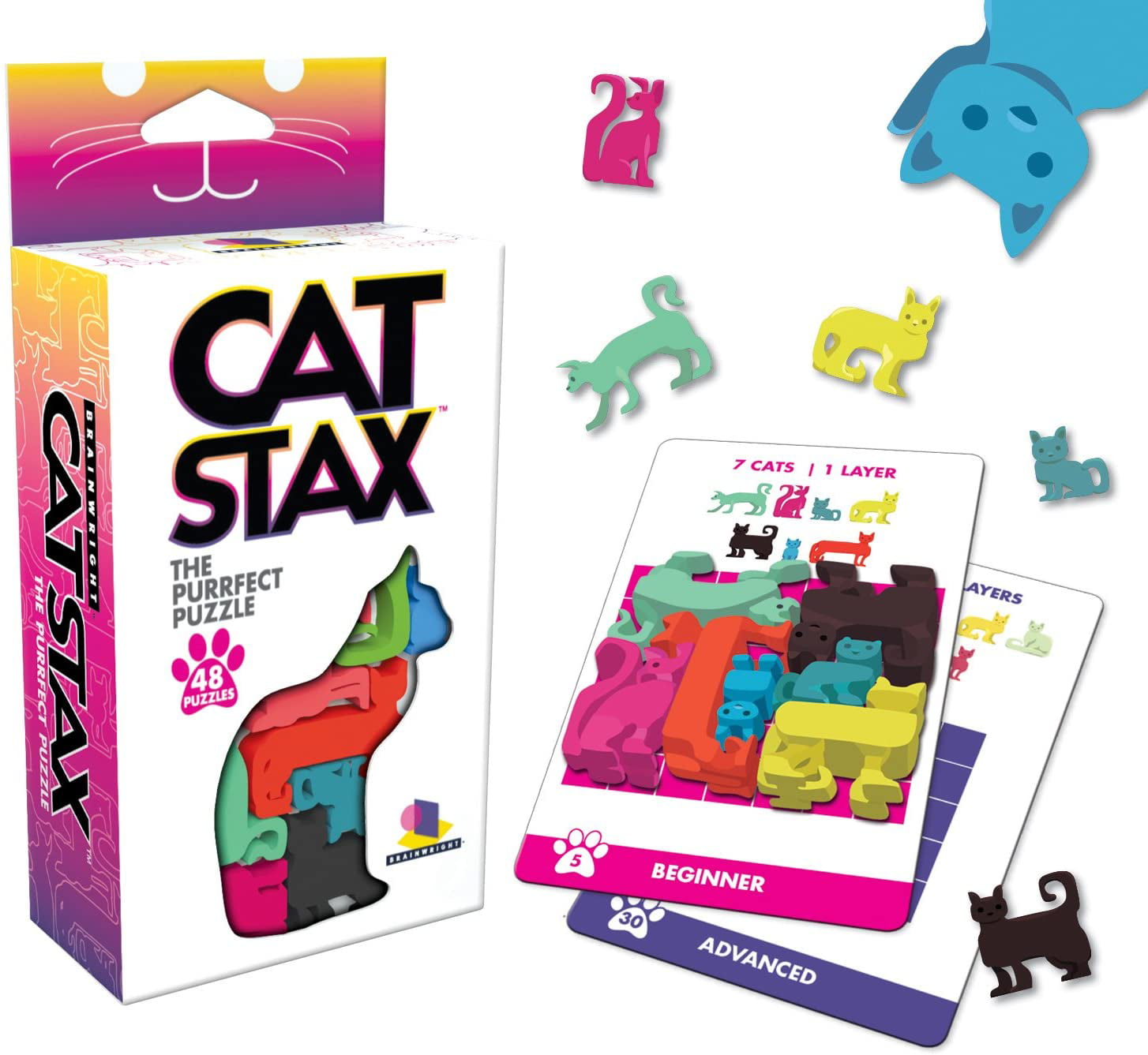Brainwright Hay Stax The Farmyard Packing Puzzle Game 