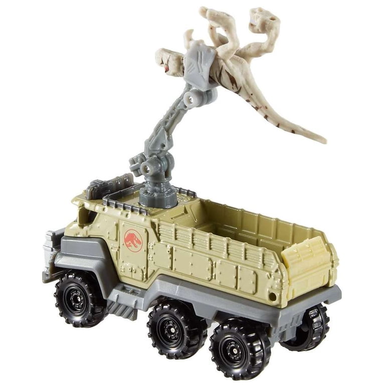 Mattel Jurassic World Rebirth Matchbox Velociraptor Blue and