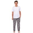 thumbnail image 2 of Peanuts Pajamas Men's Halloween Snoopy Skeleton Lounge Pajama Pants, 2 of 5