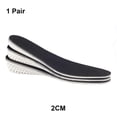 thumbnail image 4 of keepw 1 Paire de Semelles de Chaussures EVA Hauteur Augmentée Talon Ajustable Espadrilles Unisexes Chaussures de Sport Réutilisables Support de Levage Taille Haute 2CM, 4 of 6