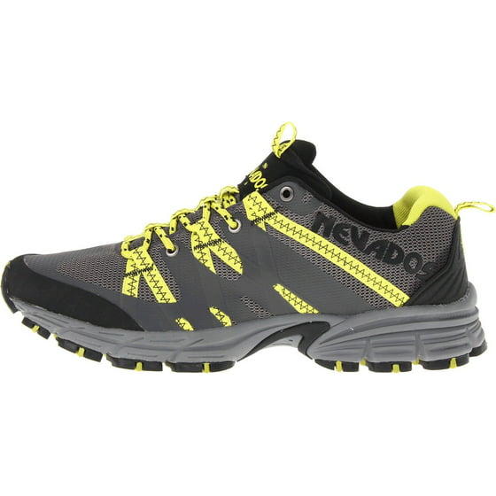 Nevados - Nevados Compass Low Men's Black/Steel/Lime Trail Running ...