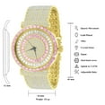 thumbnail image 6 of FOXY CZ ICED OUT WATCH | 5113450, 6 of 6