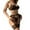 Camouflage, variant on Clearance Sale 2025 Intimates Women Lady Clearance Metal Button Underwear Set High Waist Sleepwear Bra And Panty Two Piece Nightwear
