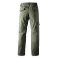 thumbnail image 6 of Mens Hiking Cargo Work Pants Cooling Quick Dry Tactical Pant Water Resistant Lightweight Outdoor Fishing Pants with Multi Pocket Army Green, 6 of 8