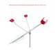 thumbnail image 4 of Riwesomey Indicador de dirección del viento de acero inoxidable, portátil, extraíble, ajustable, sensible, Reflector luminoso, paleta, Kayak, yate, Bombillas para automóviles, 4 of 6