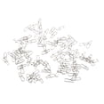 thumbnail image 1 of Herramientas de Aparejos giratorios de acero Inoxidable Macarena 100 unids, 1 of 7